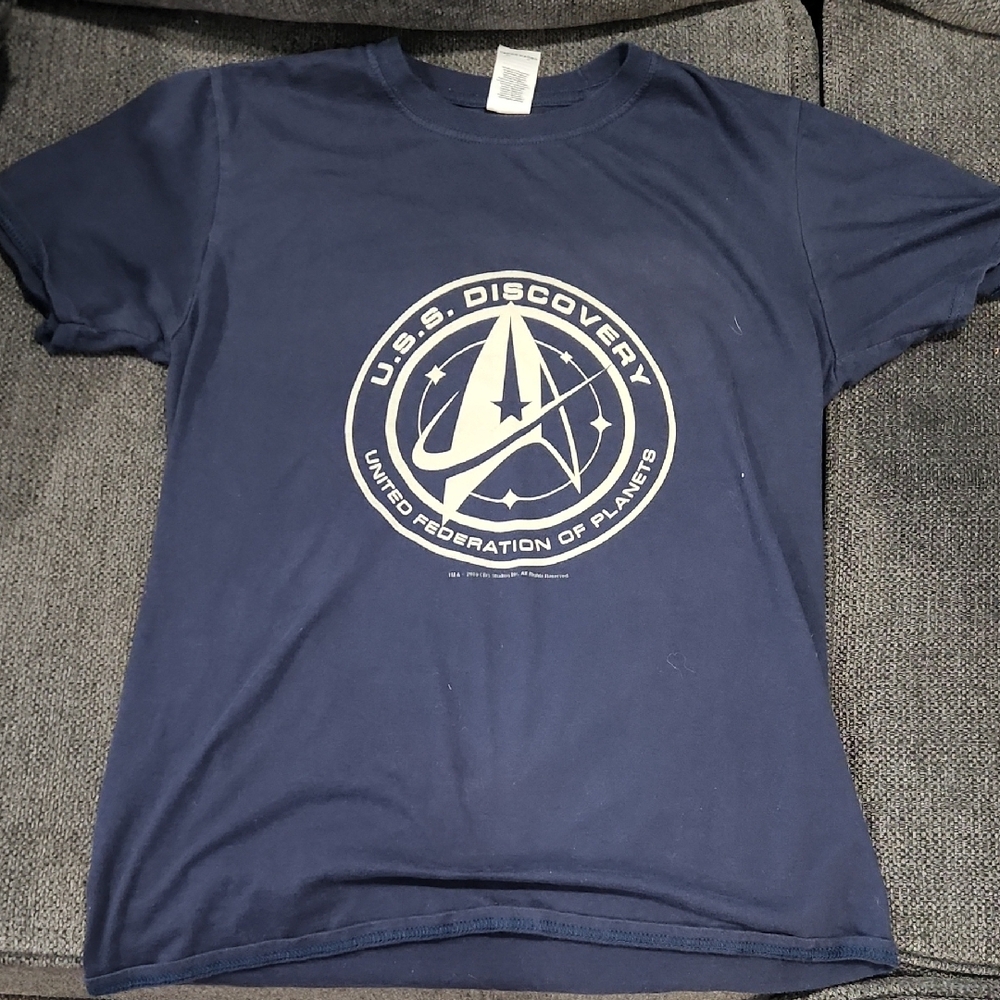 U.S.S. Discovery Navy Blue T-Shirt